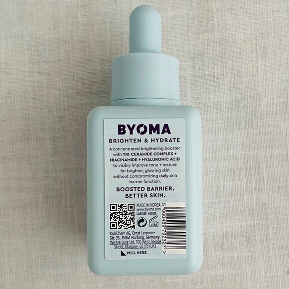 Byoma Brightening Serum Tri-Ceramide Complex Niacinamide Hyaluronic Acid 30ml - Picture 4 of 7